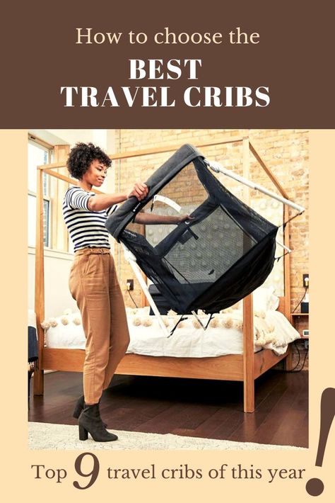 Portable Crib Ideas, Cribs For Babies, Best Pack N Play, Best Pack And Play, Cribs For Small Spaces, Baby Pack And Play, Travel By Plane, Travel By Car, Baby Travel Bed