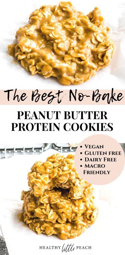 A healthy cookie, really? Yes, my No Bake Peanut Butter Protein Cookies are simply delicious. Each one of these cookies has 5 grams of protein and is the perfect treat for your sweet tooth. Gluten Free, Dairy Free and Macro friendly. Peanut Butter Cookies Healthy, Peanut Butter Protein Cookies, Healthy Peanut Butter Cookies, Cookies Peanut Butter, Macro Nutrition, Healthy Cookie, Cookies Healthy, No Bake Peanut Butter, Macro Friendly Recipes