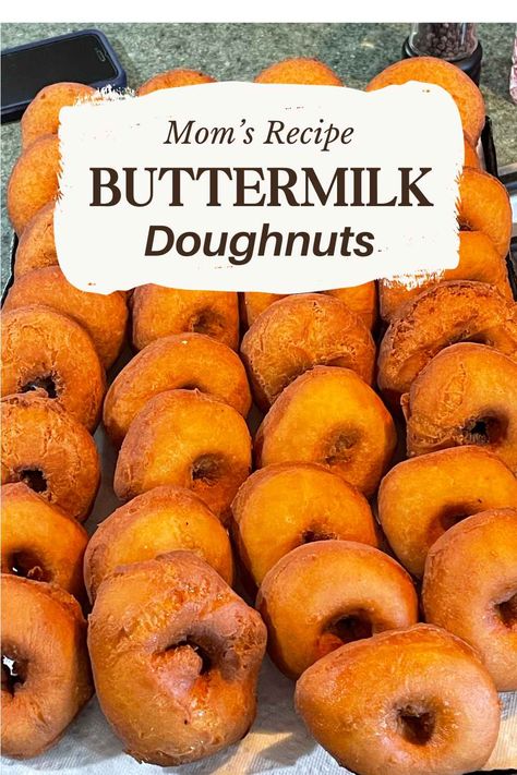 Indulge in the nostalgia of Old-Fashioned Buttermilk Donuts – deep-fried cakey goodness that's the epitome of comfort. These classic treats are the perfect way to start your day or satisfy your sweet tooth, with their delightful simplicity and a hint of buttermilk magic. Get this doughnut recipe and more at Grumpy's Honeybunch website. Old Fashioned Donuts Recipe Fried, Baked Cruller Donut Recipe, Drop Doughnuts Recipe, Nutty Donuts Recipe, Deep Fried Doughnuts Recipes, Easy Donut Recipe No Yeast Simple, Raised Doughnut Recipe, Cake Donut Holes Recipe, Parlor Donuts Recipe