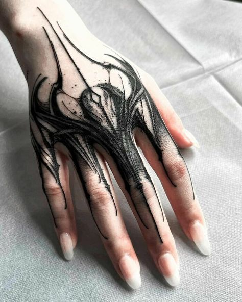 Tattoo Main, Gotik Tattoo, Cream Tattoo, 16 Tattoo, Tato Jari, Fantasy Tattoos, Skeleton Hand Tattoo, Tato Lengan, Gothic Tattoo