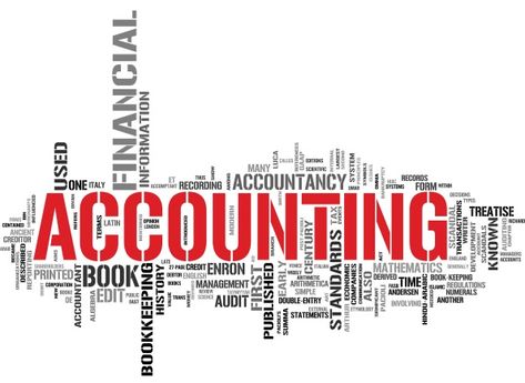 Tag Cloud, Word Cloud, Accounting, Wall