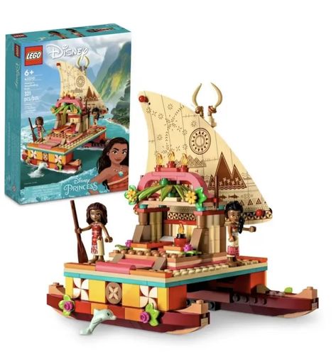 Celebrate Like Royalty With This World Princess Week Merch! Kids Role Play, Disney Princess Moana, Moana Disney, Disney Princess Toys, Lego Disney Princess, Building Toys For Kids, Lego Animals, Toy Playset, Toy Boat