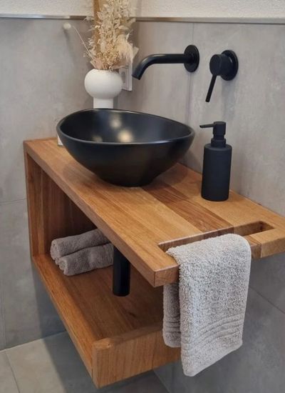 Lavabo Design, Unique Bathroom Vanity, Small Toilet Room, Small Bathroom Sinks, Small Bathroom Vanities, Small Sink, Toilet Room, Small Toilet, Downstairs Bathroom