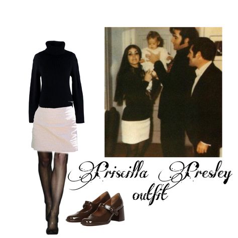 priscilla presley elvis presley outfits 1960s 1970s fashion elegant classy girl clean girl aesthetic Priscilla Inspired Outfit, Priscilla Outfit Inspired, Priscilla Presley 1960s Outfits, Casual 1960s Outfits, Priscilla Presley 70s Fashion, Precillia Presley Outfits, 60s Fashion Priscilla, Priscilla Presley Outfits 70s, Iconic Priscilla Presley Outfits