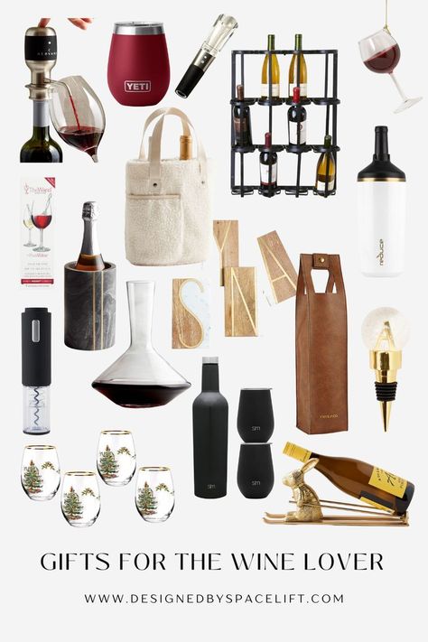 Wine Gadgets Gift Ideas, Gifts For The Host, Gifts For Alcohol Lovers, Gifts For Cocktail Lovers, Gift Ideas For Wine Lovers, Red Wine Gift Ideas, Gift For Wine Lover, Wine Lover Gift Ideas, Wine Gifts Ideas