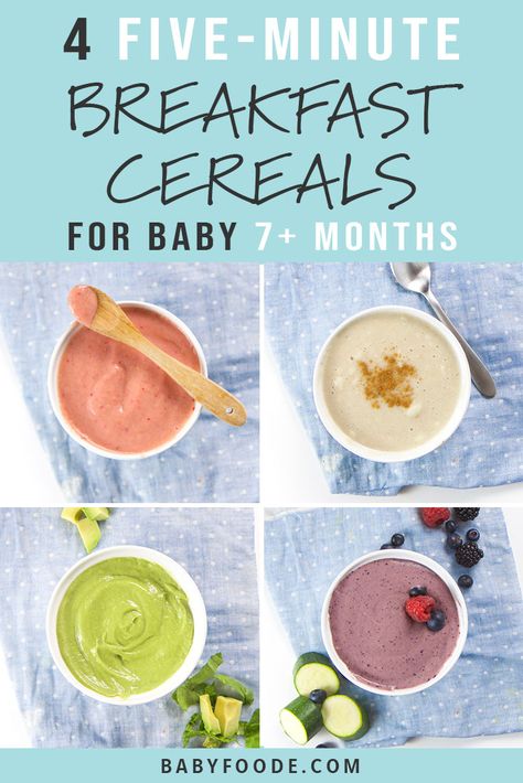 Make your morning routine for baby healthy and easy with these recipes for Easy Breakfasts Cereals. Filled with fruits, vegetables and healthy wholesome grains, these quick and easy cereals are as delicious as they are nutritious for your little one! Bonus - they take just 5 minutes to make, and your baby will find them irresistible! #baby #breakfast #cereal #babyfood #babyfoodrecipes Baby Cereal Recipes, Baby Food Breakfast, Vegetables Breakfast, Morning Routine Healthy, Healthy Cereal Breakfast, Homemade Cereal, Baby Dinner, Baby Breakfast, Easy Breakfasts