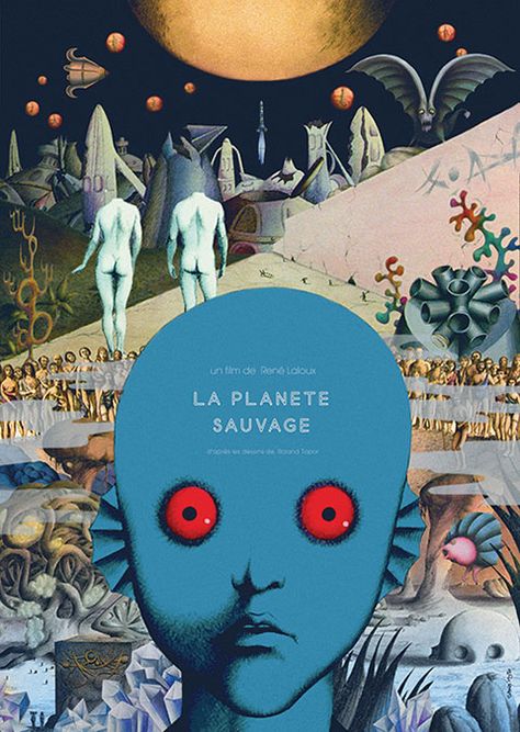 Fantastic Planet, Arte Occulta, 타이포그래피 포스터 디자인, Cinema Posters, Alternative Movie Posters, Arte Inspo, Film Art, Tv Movie, Film Posters