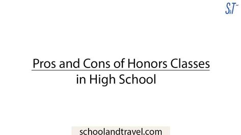 Honors Classes in High School is a very stressful time of the year for 6th, 7th, and 8th graders, who must decide which classes to enroll in. There are several pros and cons to taking honors classes, as someone who has done so in the past. Honors classes are a terrific opportunity to challenge yourself … Pros and Cons of Honors Classes in High School (Meaning, Diff, FAQs) Read More » The post Pros and Cons of Honors Classes in High School (Meaning, Diff, FAQs) appeared first on School Honors Classes, School Meaning, Honor Student, College Readiness, College Classes, Academic Motivation, Extra Curricular Activities, Challenge Yourself, Do Homework