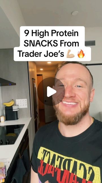 Patrick Wilson on Instagram: "Trader Joe’s high protein snacks (orrr foods that aren’t full MEALS/SNACKS but additions to a meal/snack 🤌🏼) Tomorrow I’ll put out the video with all high protein foods from Trader Joe’s (and there ARE higher protein vegan options I got too - they won’t be mostly dairy like this video 😅😂) Alsooo I FINALLY did a full grocery haul today for the first time in 2024 as bad as that sounds 😅 I would go grab some foods for 1-2 days at a time but didn’t make time to do a full, proper grocery haul. Feeling good 😌 MUCH LOVE & HAPPY MONDAY! - Pat 🙏🏼💪🏼❤️ . . #fatlossworkouts #fatloss #fitnesstips #fitnessjourney #fitnessgoals #fitnesstips #workouttips #workout #weightlossworkouts #fitnessjourney #fitnessgoals #weighgtlosstips #workouttips #quickworkouts #workoutj High Protein Game Day Snacks, Trader Joe’s High Protein Grocery List, High Protein Trader Joe’s, High Protein Trader Joe Meals, Trader Joe’s Haul, Trader Joe Snacks, High Protein Healthy Snacks, Trader Joe’s Snacks, Snacks High In Protein