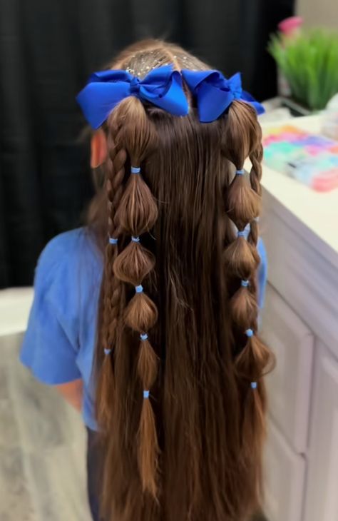 Cute Little Kid Hairstyles, Tinkerbell Hairstyle For Kids, Cute Hairstyles For Girls Kids 10-11, Hairstyles For Dance Pictures, Fun Kid Hairstyles, Daddy And Daughter Dance Hair Styles, Kids Unicorn Hair, Kids Hairstyles For Picture Day, Cute Crazy Hair Day Ideas Simple