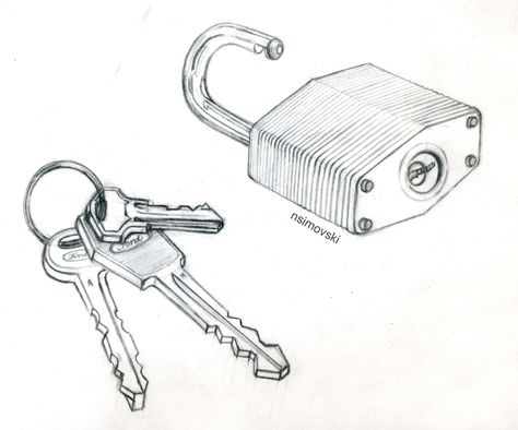 lock, key sketch Lock Sketch Drawings, Lock And Key Sketch, Lock And Key Drawing Sketches, Key Sketch Drawings, Lock Drawing Simple, Props Sketch, Lock And Key Drawing, Lock Sketch, Key Sketch