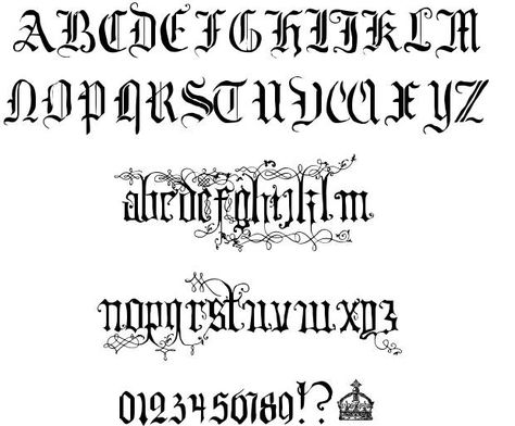 Your Royal Majesty font by Sharkshock  #fonts #gothic #medieval #typography #ttf #design #webdesign #font #typeface Royal Fonts Alphabet Letters, Royal Font Alphabet, Royal Calligraphy, Medieval Typography, Royal Font, Royal Words, Illuminated Lettering, Tattoo Lettering Alphabet, Tattoo Fonts Alphabet