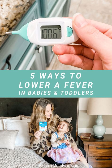 Break A Fever Fast, Toddler With Fever, Newborn Fever, Reduce Fever In Toddlers, Baby With Fever, How To Reduce Fever, Fever In Babies, Natural Fever Reducer, Baby Fever Remedies