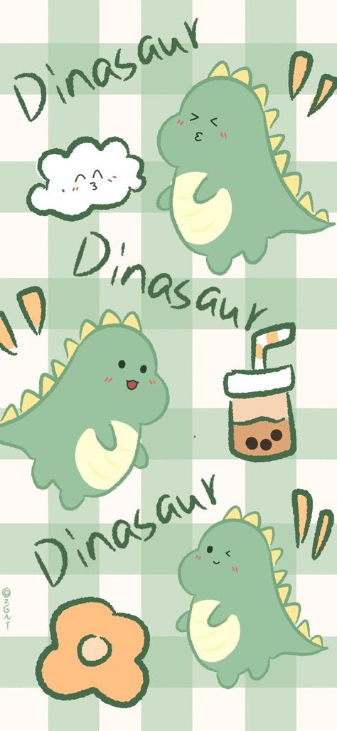 Pin by winterbear on _WALLPAPERS | Wallpaper kartun, Ilustrasi, Seni lucu Jurassic World Wallpaper, Wallpaper Notebook, Dinosaur Wallpaper, Beautiful Flower Drawings, Wallpaper Wa, Iphone Wallpaper Kawaii, Crazy Wallpaper, Wallpaper Doodle, Cute Pastel Wallpaper