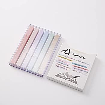 Amazon.com : Alohaster HPSIZEE Aesthetic Cute Highlighters Mild Assorted Colors With Soft Chisel Tip, No Bleed Dry Fast Easy to Hold, for Journal Bible Planner Notes School Office Supplies, 6 Pack - Happiness : Office Products Cute Highlighters, Bible Planner, Notes School, Highlighter Brands, Pastel Highlighter, Planner Notes, Journal Bible, College Notes, Highlighter Set