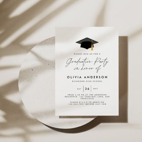 College Graduation Party Invitations, Graduation Card Messages, Graduation Invitation Design, Law School Graduation Party, Graduation Invitation Cards, Grad Party Invitations, Graduation Invitations High School, Graduation Invitations College, Graduation Party Invitations Templates