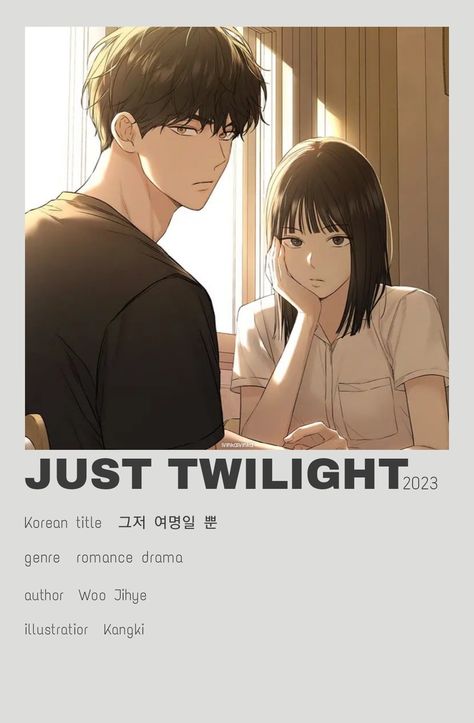 Just twilight just dawn minimalist poster manga manhua manhwa webtoon anime characters video game school romance positively yours Webtoon Books To Read, Manhwa Modern Romance, Mahwa Recommend, Completed Romance Manhwa Recommendations, Manwha Romance Recommendations, Manga Recommendation Shoujo, Best Manhwa Romance, Best Manhwa To Read, Romance Webtoon Recommendation