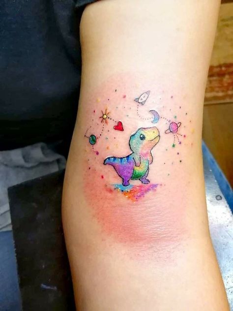 Pin by Stephanie Brooks on Tattoos in 2022 | Disney sleeve tattoos, Creative tattoos, Dinosaur tattoos 3 Best Friend Tattoos Small Unique, Sarah Aesthetic, Hase Tattoos, Miniature Tattoos, Niece Tattoo, Dino Tattoo, T Rex Tattoo, A Small Tattoo, Dinosaur Tattoos