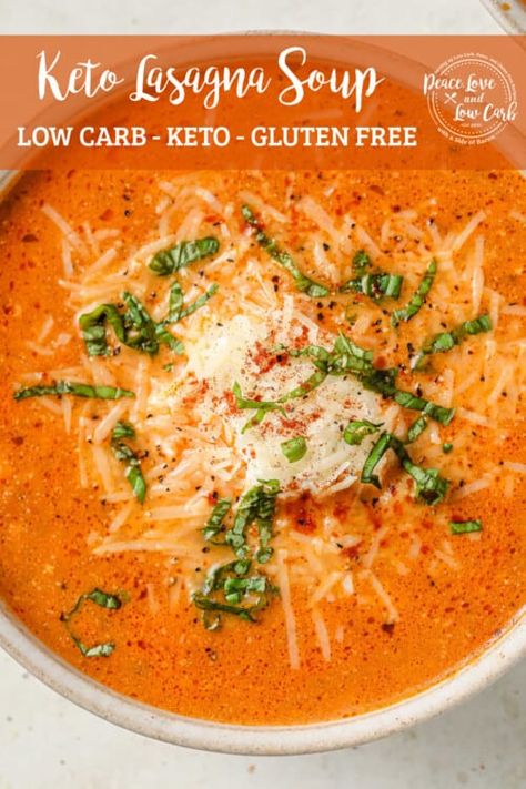 Keto Lasagna Soup Recipes, Fertility Boosting Dinner Recipes, Lasagna Soup Keto, Keto Beef Soup Recipes, Low Carb Lasagna Soup, Lowcarb Soups, Keto Lasagna Soup, Keto Soup Recipes, Soup Keto