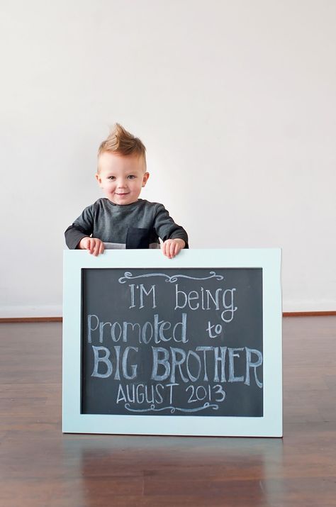 Click Image for Photo Credit Pregnancy Announcement Sibling, Happy Home Fairy, Promoted To Big Brother, Baby Fotografie, Foto Baby, Foto Tips, Baby Time, Everything Baby