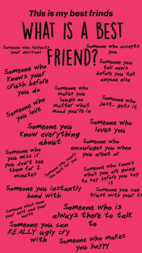 I love them so much Bff Poster Ideas, Best Friend Drawing Ideas, Quotes For A Best Friend, Lifetime Friends Quotes, New Friend Quotes, Best Friend Things, Best Friend Test, Words For Best Friend, Bestie Things