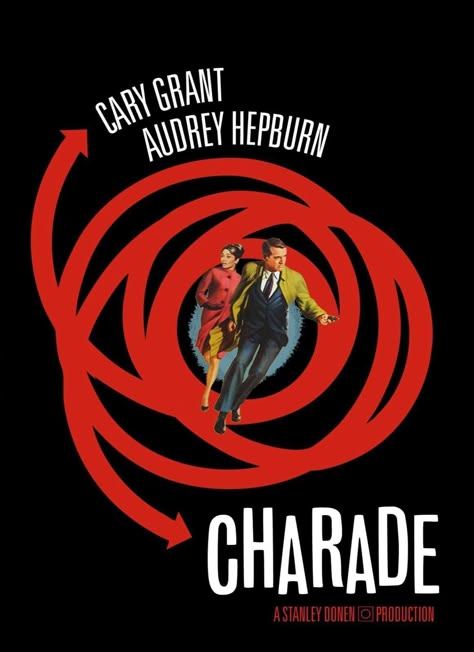 Charade Movie, Audrey Hepburn Charade, Charade 1963, Henry Mancini, The Criterion Collection, Best Movie Posters, Thriller Film, Cary Grant, Photo Wall Art