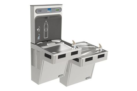 EMABFTL8WSSK | Elkay Bottle Filling Station, Water Contamination, Laminar Flow, Stainless Bottle, Waste Reduction, Commercial Bathroom Sinks, Drinking Fountain, Tub Shower Doors, Filling Station