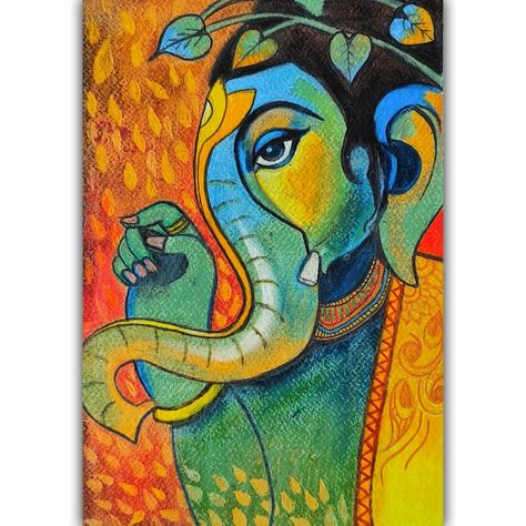 Ganesh ji drawing with Soft Oil Pastels in 300gsm sheet Ganesh Ji Drawing, Drawing Oil Pastels, Ganesh Drawing, Oil Pastels Drawing, Drawing With Oil Pastels, Ganesh Chaturthi Special, Draw Step By Step, How To Draw Steps, Indian Art Gallery