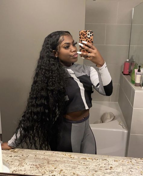 28 Inch Curly Sew In, Water Wave Quick Weave With Leave Out, Long Curly Hair Sew In, Long Curly Weave Sew Ins Black Women, 40 Inch Deep Wave Wig, 30 Inch Bussdown Middle Part Curly, Curly Hair Sew In Black Women, Long Curly Sew In, Curly See In Weave