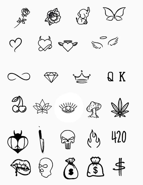 Very Easy Tattoo Design, Easy Drawings Tattoo Simple, Simple 2x2 Tattoo, Simplistic Tattoos Aesthetic, Cute Small Simple Tattoo Ideas, Outline Tattoo Ideas Men, Mini Tattoos Easy To Draw, Small East Tattoo Ideas, Starter Tattoo Stencils