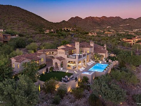 Home Exterior Mediterranean, Millionaire Homes, Arizona House, Mega Mansions, Real Estates Design, Home Exterior, Mansions Luxury, Mediterranean Homes, Luxury Homes Interior