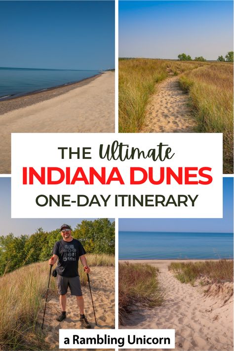 Did you know that there’s a National Park in Indiana? One of America's newest National Parks, Indiana Dunes used to be called Indiana Dunes National Lakeshore. Learn everything about visiting Indiana Dunes National Park and Indiana Dunes State Park in this Indiana Dunes itinerary and guide. | Indiana Dunes National Park | Indiana Dunes | Indiana Dunes State Park | Indiana Dunes National Lakeshore | Indiana Dunes beach | Indiana Dunes National Park hiking Indiana Dunes State Park, South Dakota Travel, Indiana Dunes National Park, National Park Itinerary, North America Travel Destinations, Washington Travel, Indiana Dunes, Mexico Travel Destinations, National Parks Photography