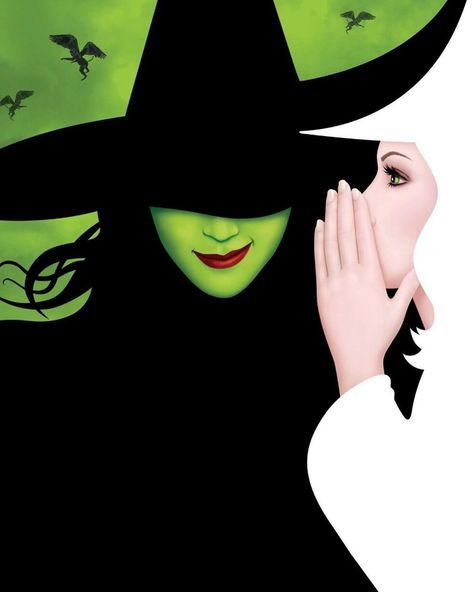 ariana grande and cynthia erivo recreating the original and iconic “wicked” broadway poster Wicked Poster Broadway, Wicked Cynthia Erivo, Wicked Ariana Grande, Audition Poster, Wicked Poster, Broadway Poster, Wicked Broadway, Broadway Wicked, Broadway Posters