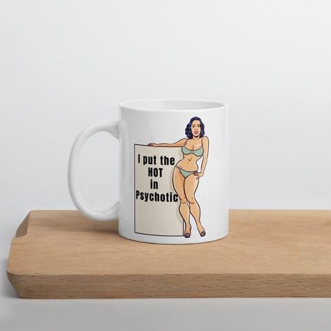 I put the HOT in Psychotic, gift for boss, Funny Xmas gift for coworker, stocking stuffers for adults, funny white elephant gifts by HorribleDesigns https://www.etsy.com/listing/1611179374/i-put-the-hot-in-psychotic-gift-for-boss?ref=rss Funny White Elephant Gifts, Hot In Psychotic, Stocking Stuffers For Adults, Funny Xmas Gifts, Gift For Boss, Gift For Coworker, Funny Xmas, Gifts For Boss, White Elephant