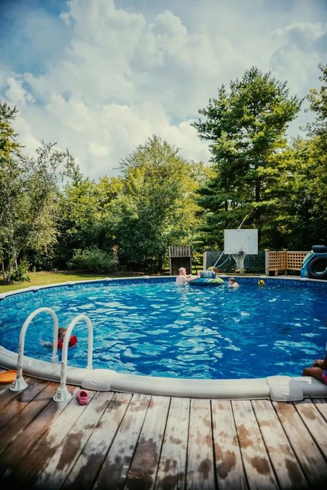 Will Pool Chlorine Kill My Grass and Plants? - Men's Journal | Home Living Handbook Homemade Pool, Homemade Pools, Exterior Siding Colors, Pool Shock, Pool Care, Pool Chlorine, Men's Journal, Siding Colors, Diy Pool