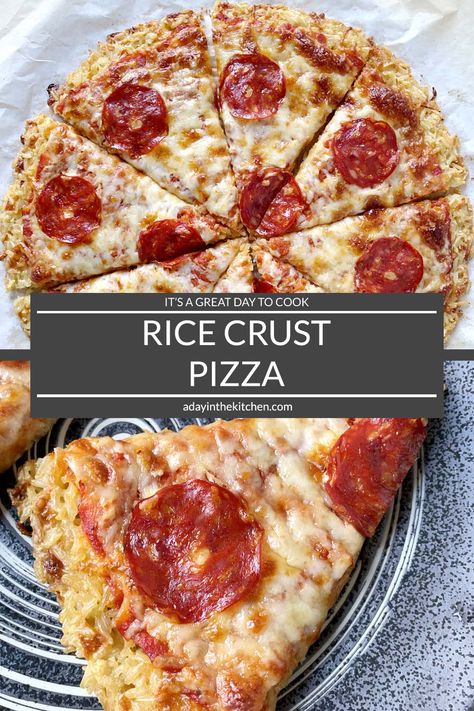 Homemade Keto Pizza, Rice Pizza, Rice Crust, Keto Pizza Crust, Pizza Homemade, Low Carb Soup Recipes, Gluten Free Pizza Crust, Low Carb Low Fat Recipes, Healthy Food Guide