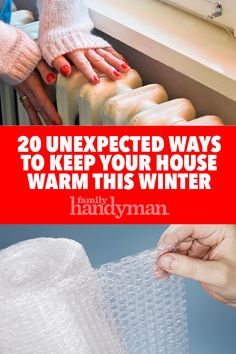 Cold Weather Hacks, House Heating, Winter Survival, Energy Saving Tips, Winter Hacks, Home Improvement Loans, Home Buying Tips, Up House, Family Handyman