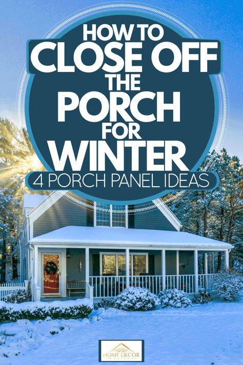 Side Porch Ideas, Closed In Porch, Enclosed Front Porches, Screened In Porch Diy, Porch Enclosures, Screened Porch Designs, Panel Ideas, Porch Curtains, Porch Windows