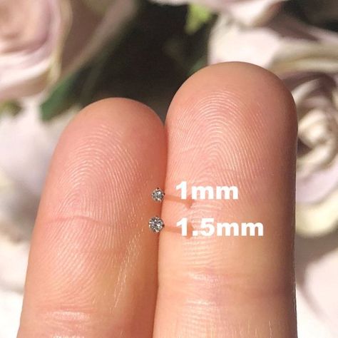 TINY 18K Rose Gold Nose Stud Tiny Nose Dot Rose Gold Nose Tiny Nose Stud Diamond Studs Nose Jewelry Forward Helix Jewelry, Rose Gold Nose Stud, Rose Gold Nose Ring, Double Nose Ring, Tiny Nose Studs, Tiny Nose, Diamond Nose Ring, Diamond Nose Stud, Helix Jewelry