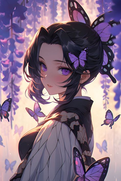 Fan Art Anime, Images Kawaii, Anime Butterfly, Demon King Anime, Fete Anime, Anime Character Drawing, Art Anime, Anime Kawaii, Anime Artwork