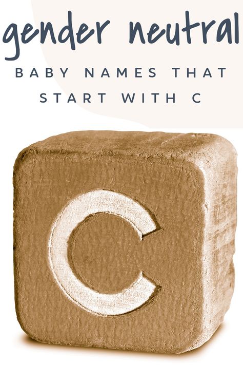 When it comes to naming your baby, parents can be inspired by so many things, be it nature, culture, family heritage or even a single letter. And in this case, that letter is “C”! Gender neutral baby names Names That Start With Letter C, Girl Names That Start With Letter C, Boy Names That Start With Letter C, Unique C Names, C Names For Boys, C Baby Names, C Names, Gender Neutral Baby Names, Neutral Baby Names