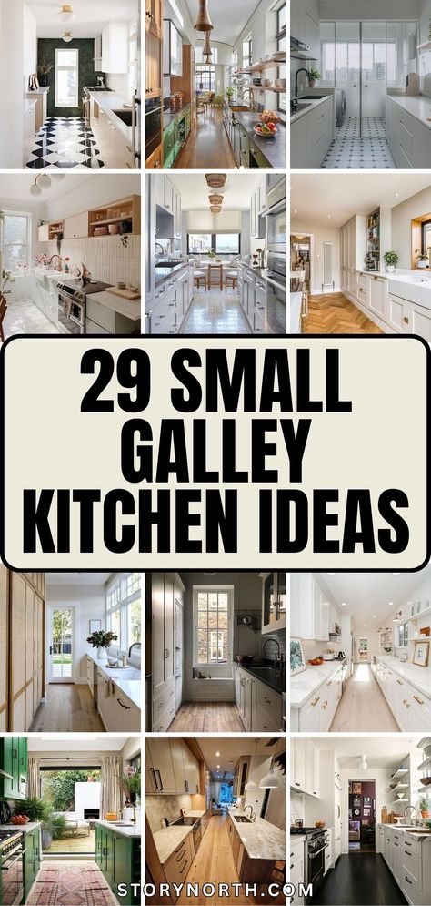 Save this pin for a collection of elegant small galley kitchen ideas perfect for compact homes. Transform your space with clever design tips and maximize efficiency in style. #HomeDecor #KitchenDesign #SmallSpaces #InteriorInspiration Small Galley Kitchen Layout, Apartment Galley Kitchen, Cozy Apartment Kitchen, Small Narrow Kitchen, Small Galley Kitchen Ideas Narrow, Narrow Kitchen Layout, Small Galley Kitchen Ideas, Galley Kitchen Ideas Narrow, Small Galley Kitchen Designs