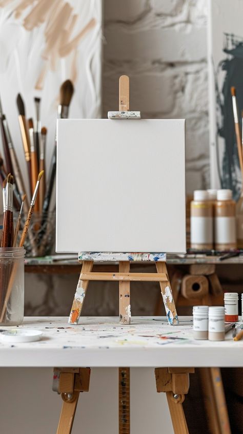 Free Artist's Blank Canvas Image | Download at StockCake Art Easel Aesthetic, Easel Photography, Easel Aesthetic, Atelier Aesthetic, Canvas Stand, Empty Canvas, Canvas Aesthetic, Art Studio Organization, Plain Canvas