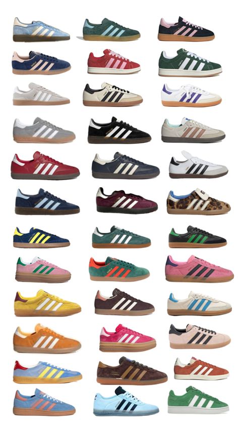 Mode Adidas, Samba Shoes, Skor Sneakers, Trendy Shoes Sneakers, Preppy Shoes, Dr Shoes, Pretty Shoes Sneakers, Girly Shoes, Shoe Inspo