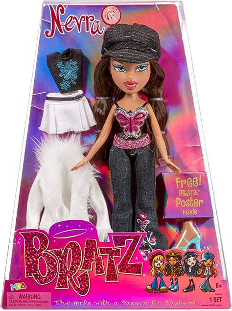 Amazon.com: Bratz Original Fashion Doll Nevra with 2 Outfits and Poster : Toys & Games Bratz Outfits, Bratz Doll Outfits, Brat Doll, Fashion D, Original Dolls, Original Fashion, Bratz Doll, Ever After High, The Doll