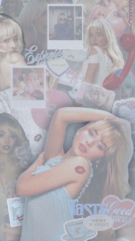 IM BACKK!!!! || I’ve been listening to short n’ sweet a lot so I thought I would make a shuffle :)) || #sabrinacarpenter #wallpaper #music #shortnsweet #sabrina #short #and #sweet Short N Sweet Wallpaper, Olivia Sabrina, Annie The Musical, Sweet Wallpaper, Musical Wallpaper, Wallpaper Music, Short And Sweet, Sabrina Carpenter, Aesthetic Wallpapers