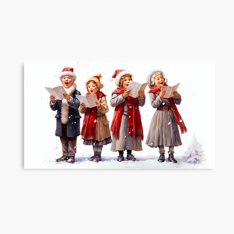 Get my art printed on awesome products. Support me at Redbubble #RBandME: https://www.redbubble.com/i/canvas-print/Carol-Singers-in-the-Snow-by-MedusaPrintArt/156128568.5Y5V7?asc=u Carol Singers, Holiday Illustrations, Featured Art, Christmas Carol, The Snow, Print Images, Singers, Science Poster, Stranger Things Fanart