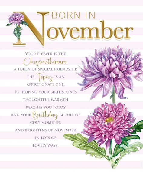 Born In November, Birthday Menu, Love Birthday Cards, Cherry Orchard, November Birthday, Birthday Blessings, October Birthday, Congratulations Baby, 12 November