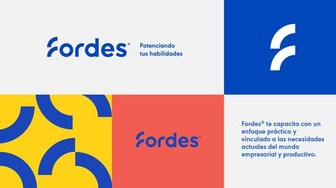 Fordes Education Institute Visual Identity - World Brand Design Society Brand Identity Template, 포트폴리오 레이아웃, Visual Identity System, Logo Presentation, Graphisches Design, Design Brand Identity, Education Logo, Typographic Logo, Identity Design Logo