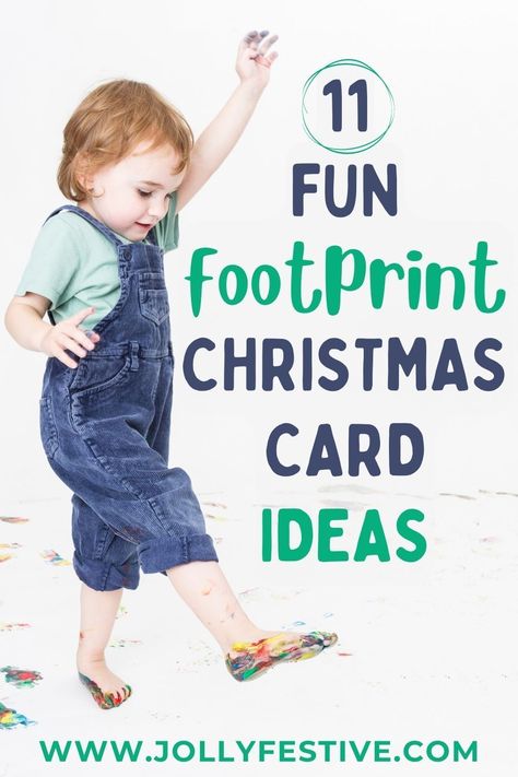 We've rounded up 11 of our favourite Christmas footprint card ideas for you to try with your baby or kids. So whether you're looking for mistletoes christmas cards, Christmas tree footprints, a Santa footprint Christmas card or other easy footprint craft ideas, we've got all the inspiration you need! Click through to start exploring! Happy crafting! Christmas Tree Footprints, Christmas Footprint, Baby Christmas Card, Craft Activities For Toddlers, Diy Christmas Gifts For Friends, Footprint Craft, Christmas Card Ideas, Christmas Poems, Fun Christmas Crafts